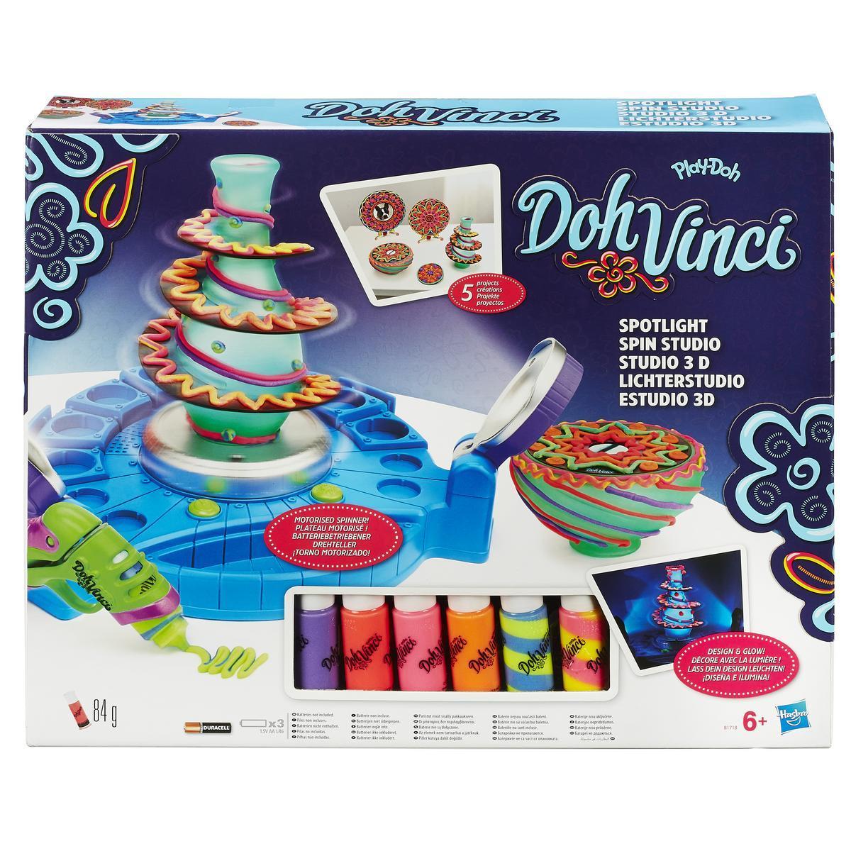 Kit de pâte à modeler Doh Vinci Studio 3D