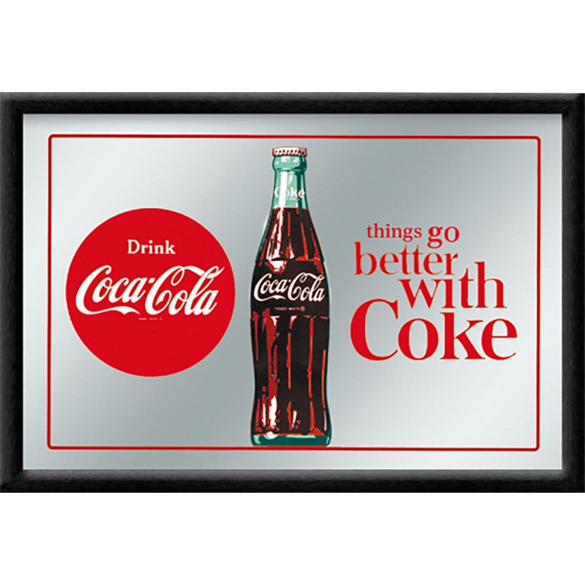 Miroir Coca-Cola - 20 x 30 cm