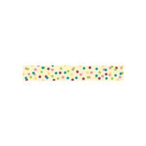 Ruban adhésif confettis - 1.5 x 100 cm - Multicolore