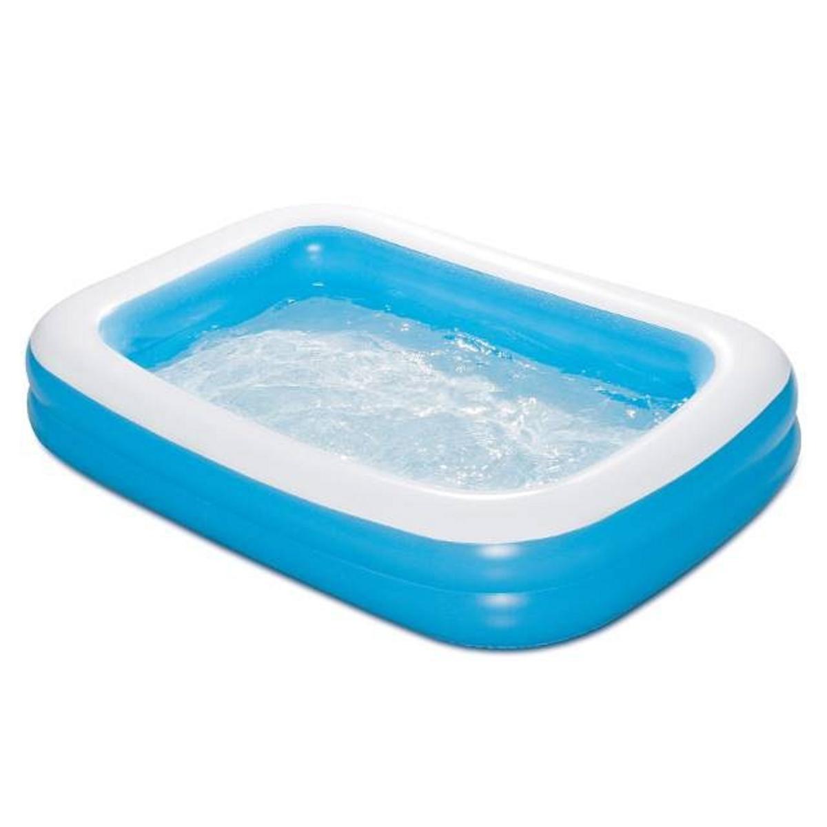 Piscine gonflable rectangulaire - 262 x 175 x H 46 cm