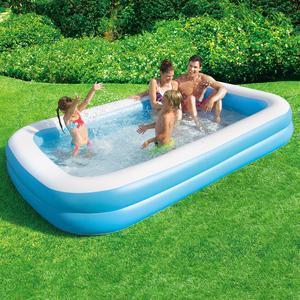 Piscine gonflable rectangulaire - 262 x 175 x H 46 cm