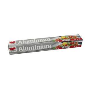 Rouleau de papier aluminium - L 30 m - Gris