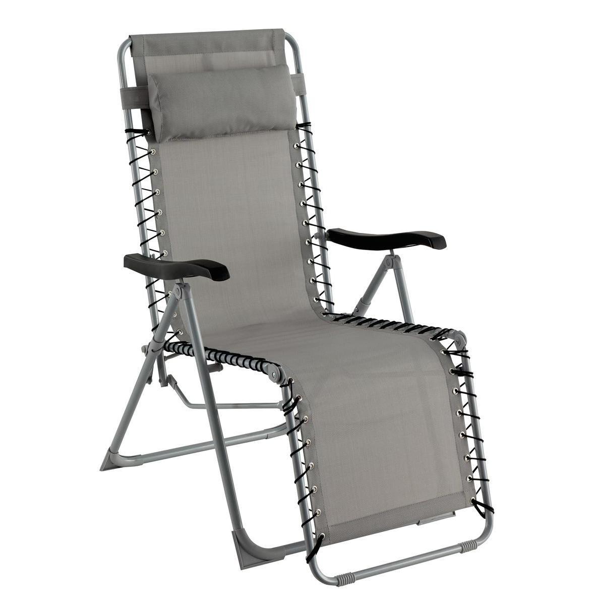 Fauteuil Relax Silos - Gris galet - HESPERIDE