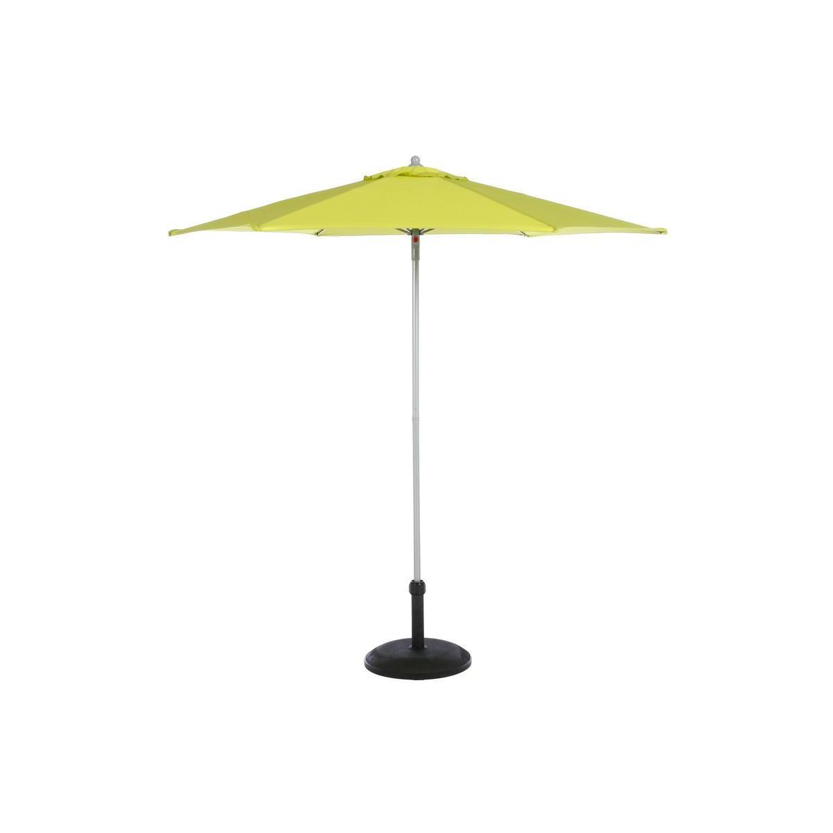 Parasol Anzio - ø 2.3 x H 2.2 m - Différents modèles - Vert pistache - HESPERIDE