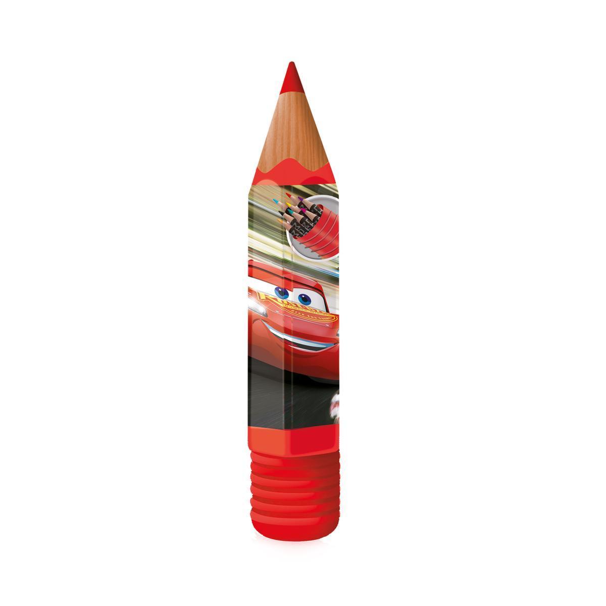 Crayon XXL + 8 crayons de couleur - Différents modèles