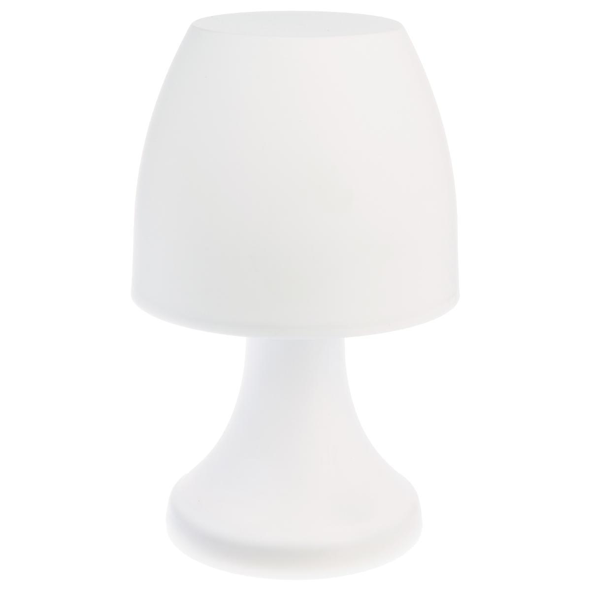 Lampe LED Dokk - H 27 cm - Blanc