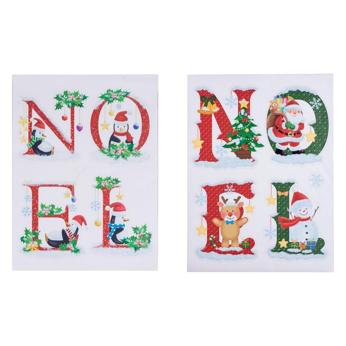 Sticker Noël - Multicolore