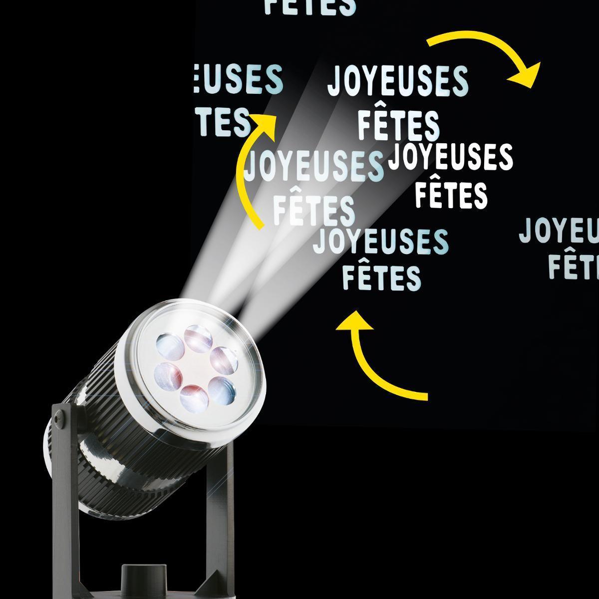 Projecteur LED Joyeux Noël