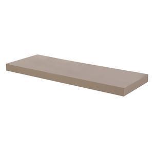 Étagère murale flottante - 60 x 3.4 x 22.8 cm - Différents modèles - Marron, taupe