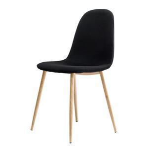 Chaise Alice - 55 x 39 x H 86 cm - Noir