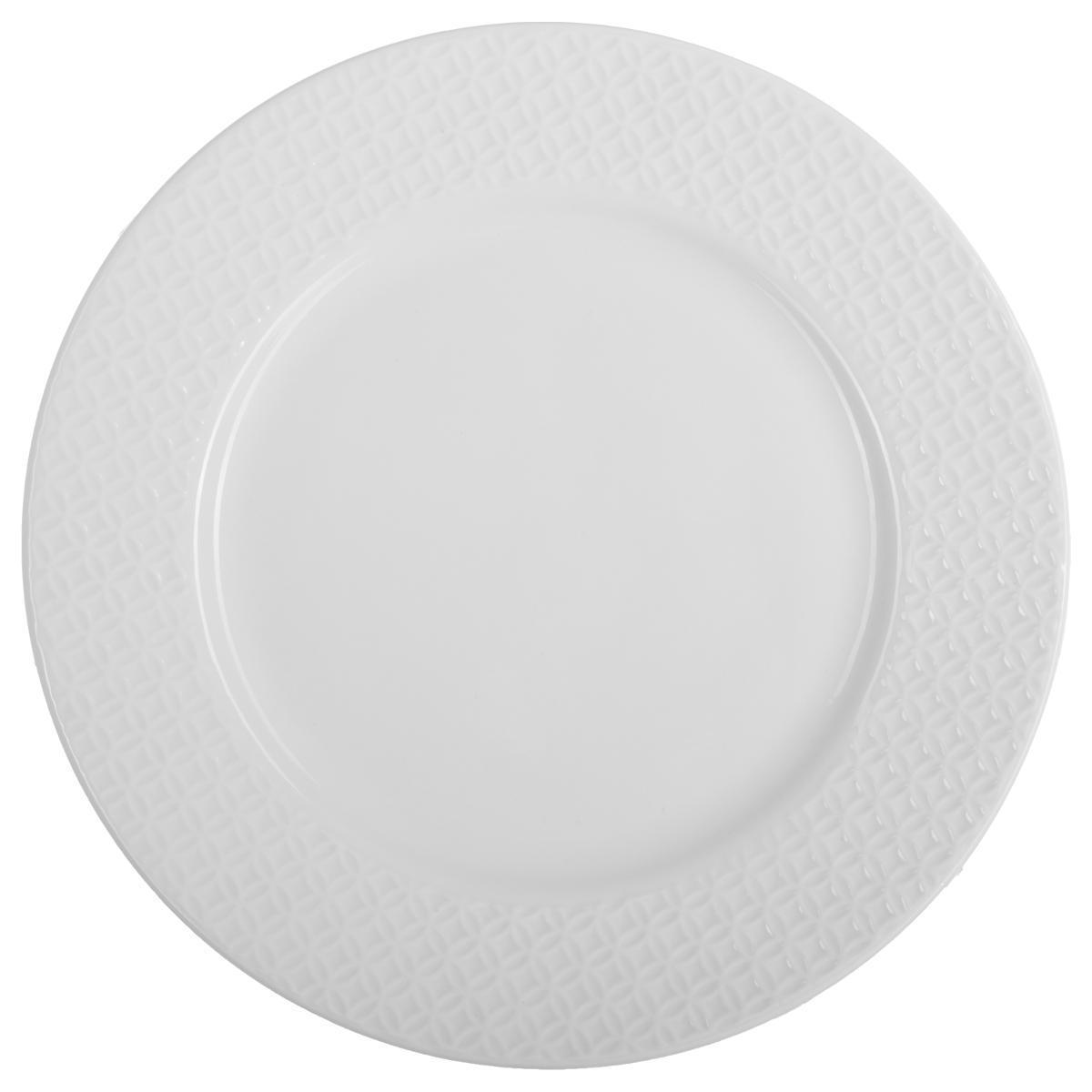 Assiette plate croisillon - ø 27 cm