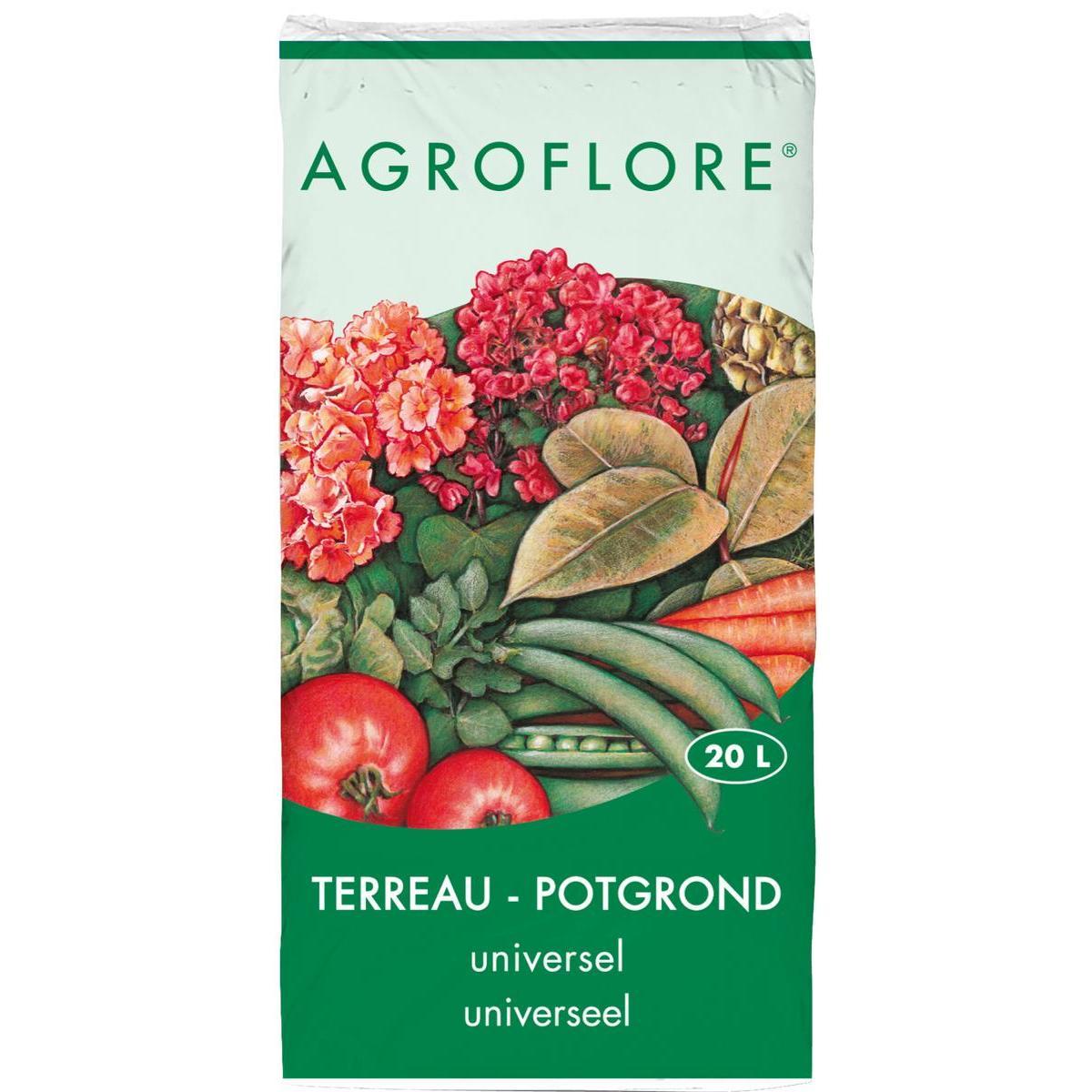 Terreau universel Agroflore - 20 L