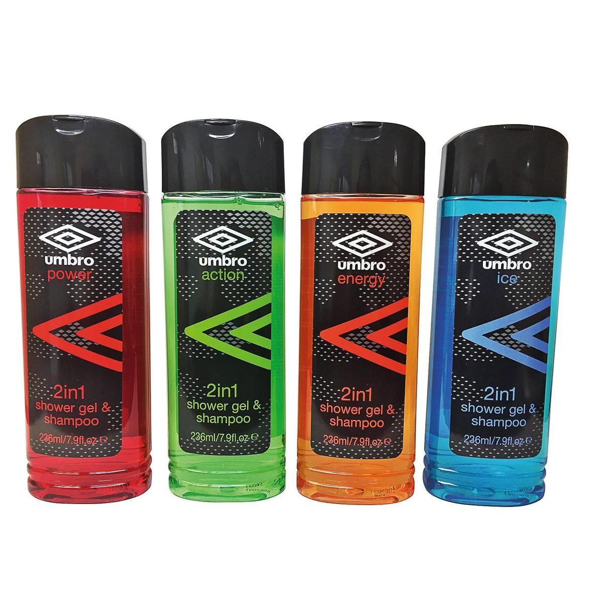 Shampoing douche Umbro - Différents parfums