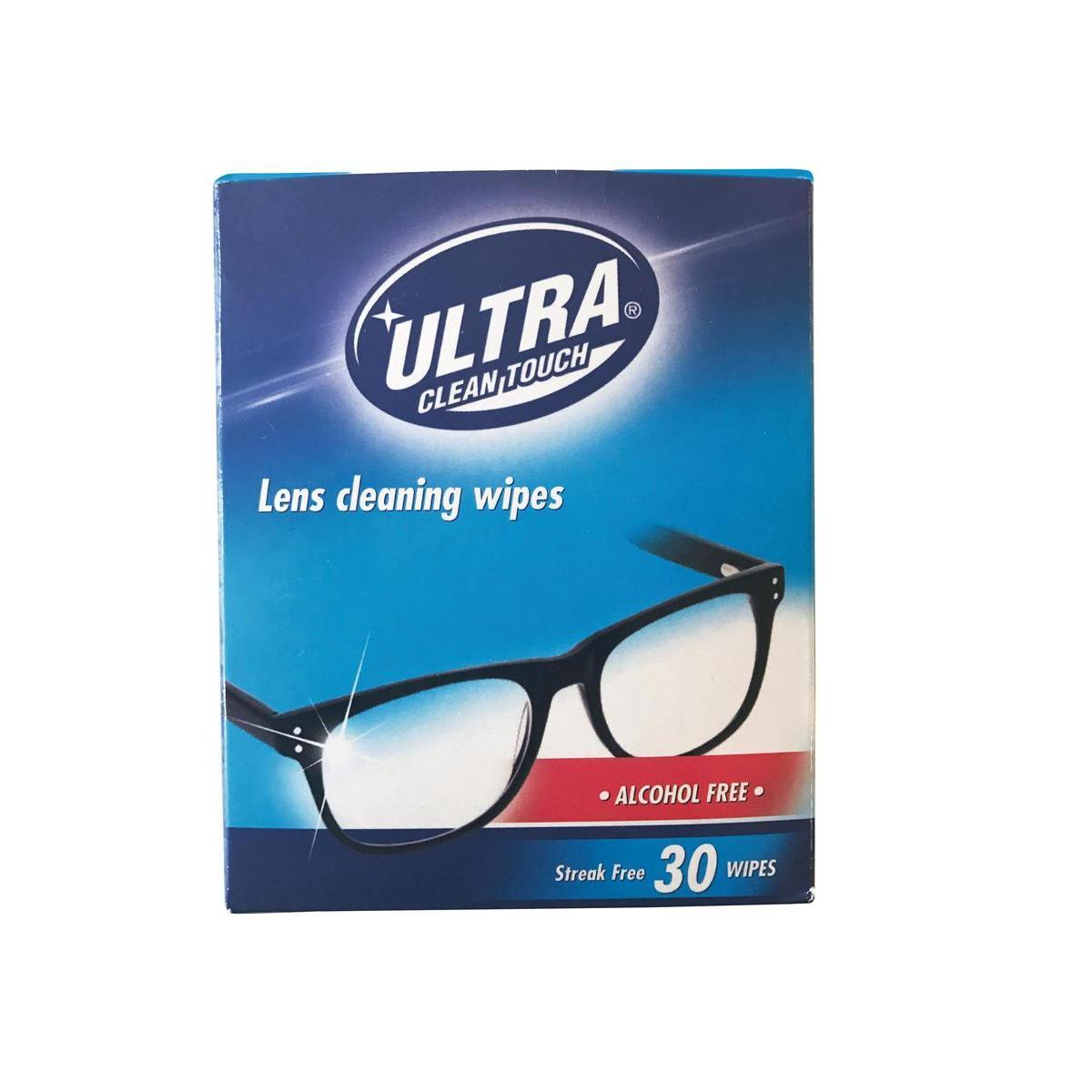 Paquet de 30 lingettes optiques