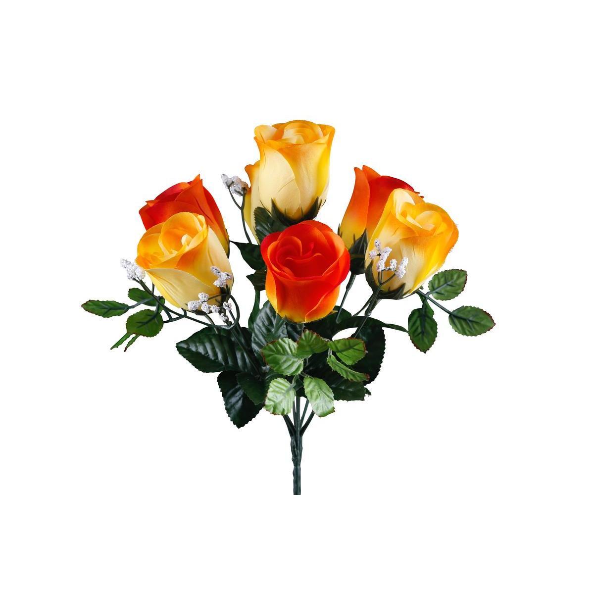Bouquet de roses et de gypsos - 4 assortiments
