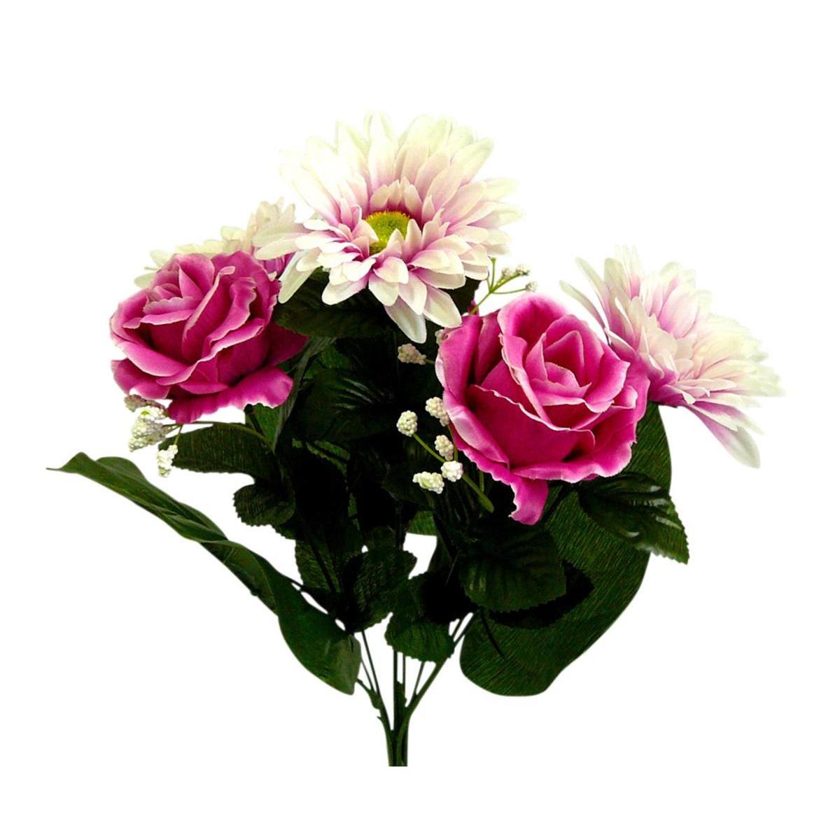 Bouquet de roses et de gerberas - 3 assortiments