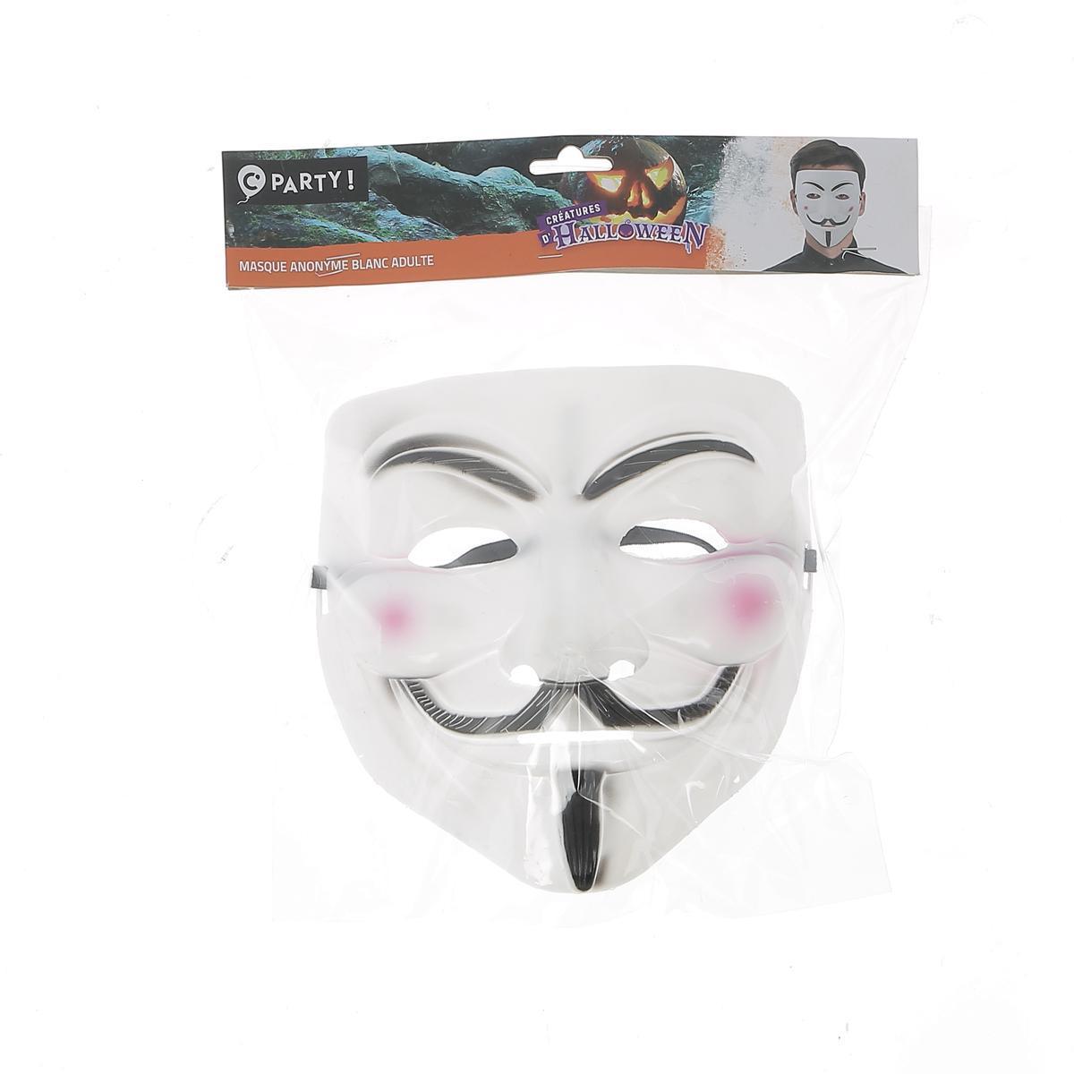 Masque Anonymous - Taille unique adulte - C'PARTY