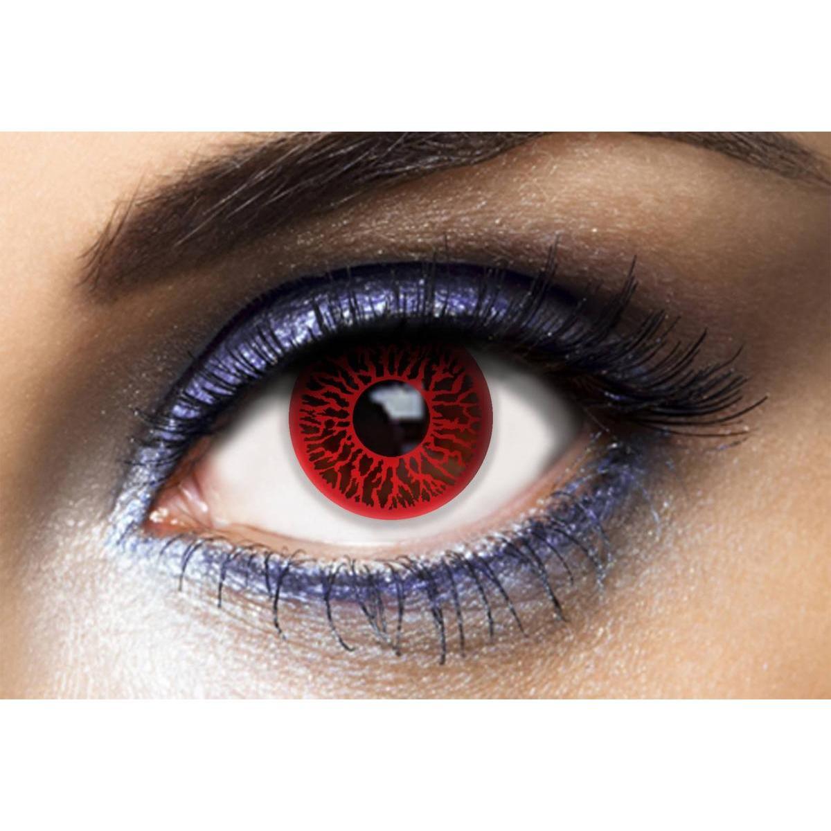 Lentilles de contact sang - Rouge - PTIT CLOWN