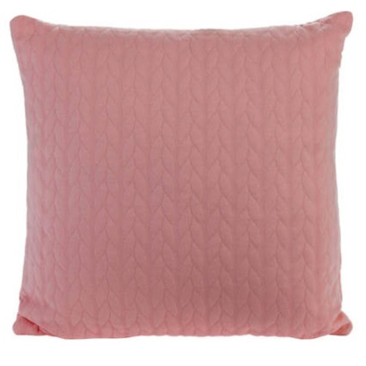 Coussin Jacq Sherpa - Rose