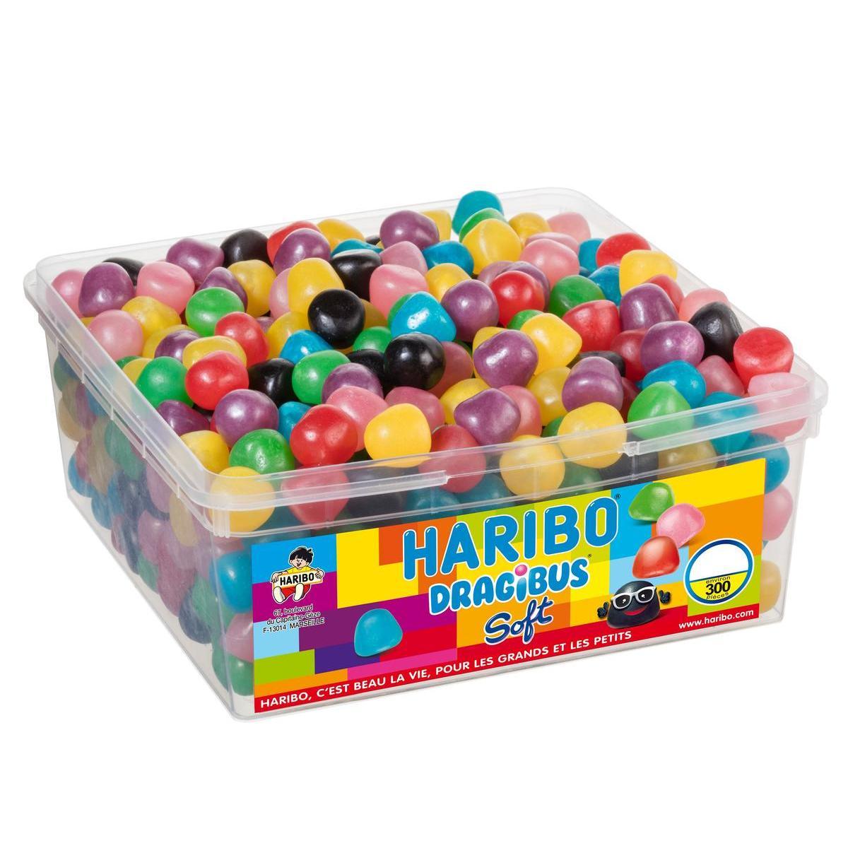 Boîte dragibus soft - 300 pièces - HARIBO