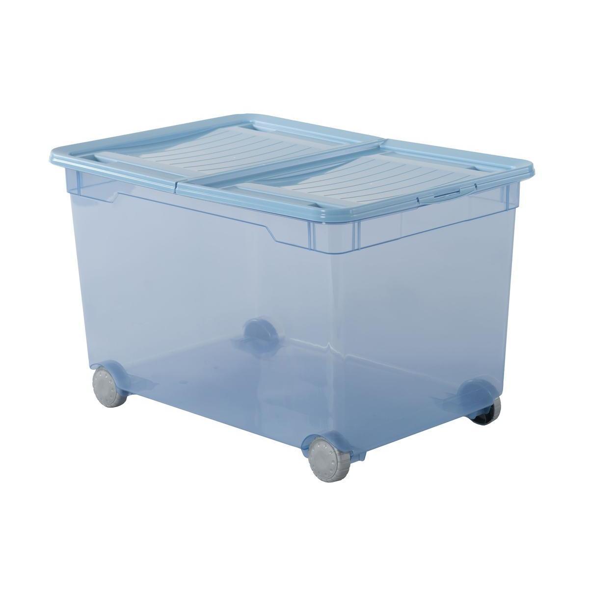 Bac de rangement Splito - 46 L - Bleu