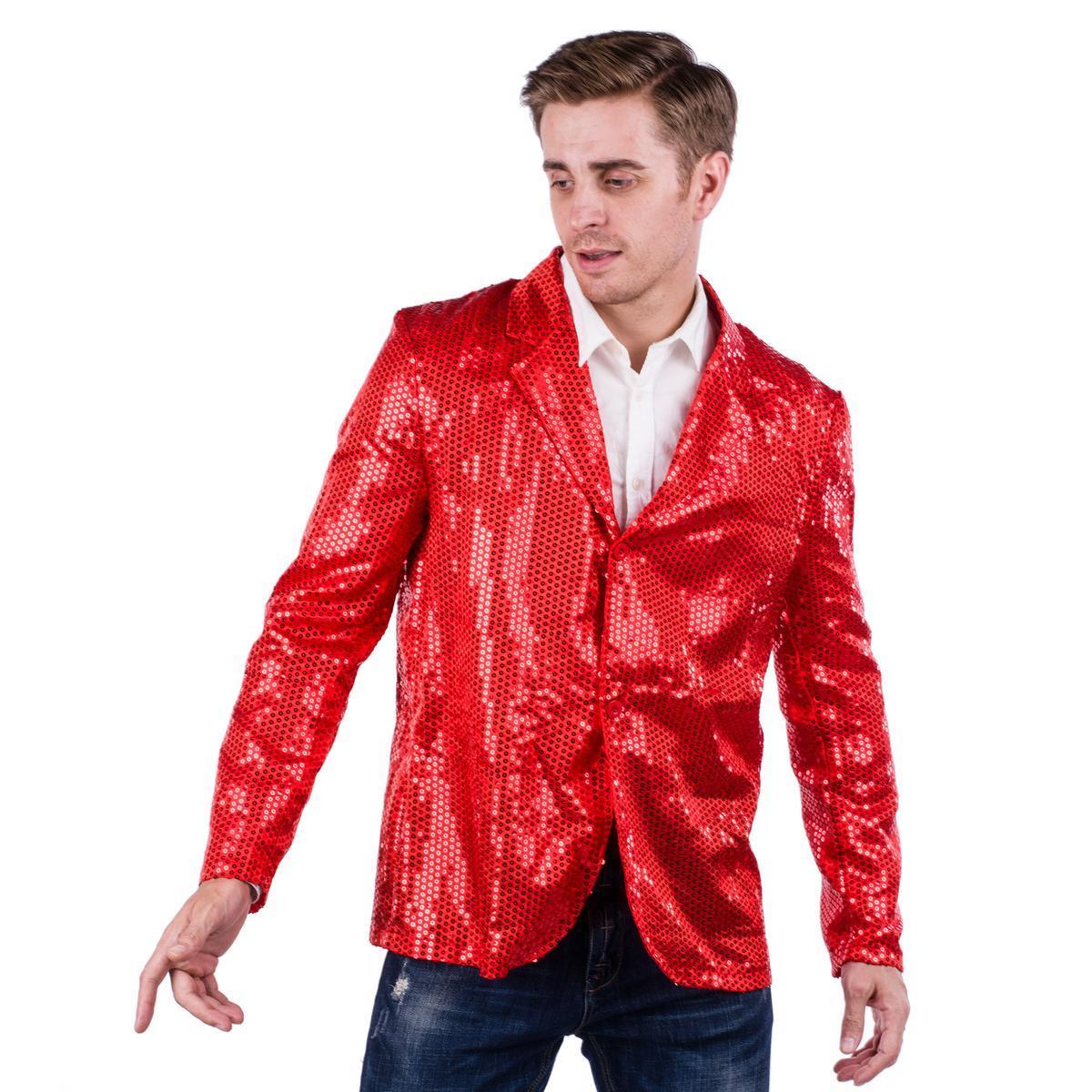 Veste disco - Rouge