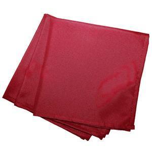 2 serviettes de table Punchy - L 40 x l 40 cm - Rouge