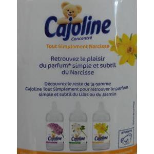Adoucissant Cajoline à la fleur de Narcisse - 76 doses - 1.9 L - Multicolore - CAJOLINE