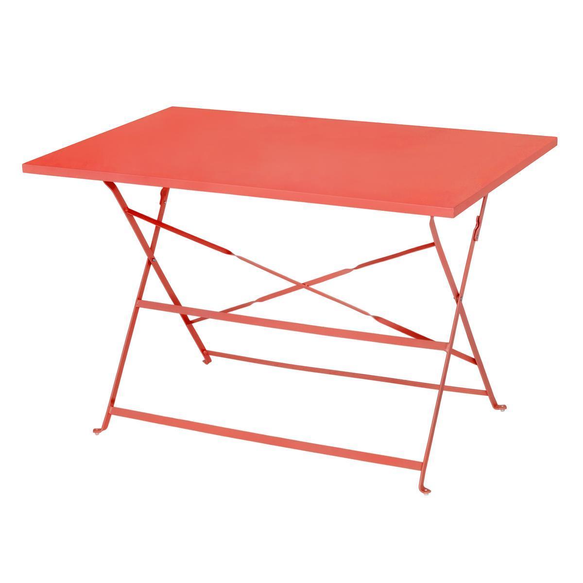 TABLE DIANA RECT 4P CORAIL