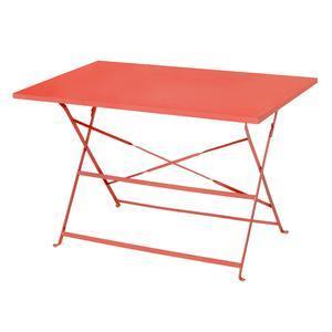 TABLE DIANA RECT 4P CORAIL