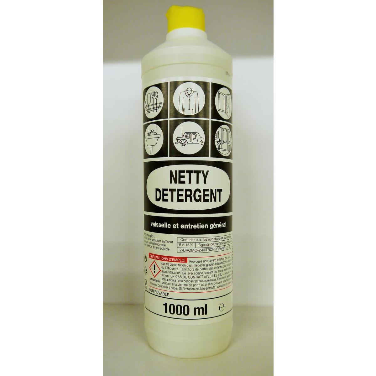 Nettoyant détergent multiusages - 1 L - Multicolore