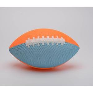 Ballon de football américain - 21 cm - Orange, vert