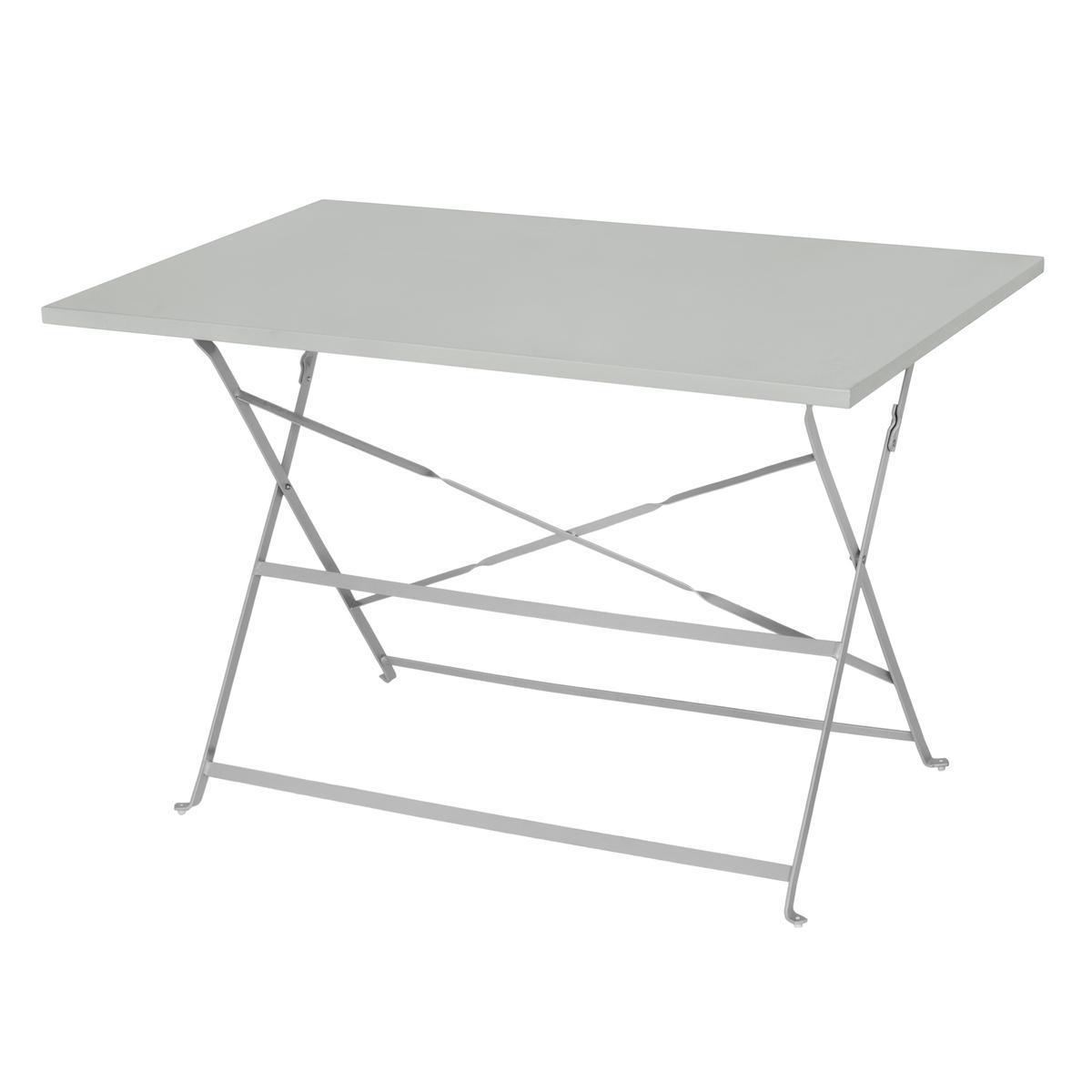 TABLE DIANA RECT 4P GRIS