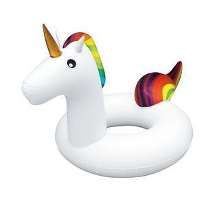 Bouée gonflable licorne