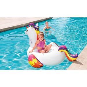 Licorne chevauchable - 112 x L 163 x H 95.5 cm - BESTWAY