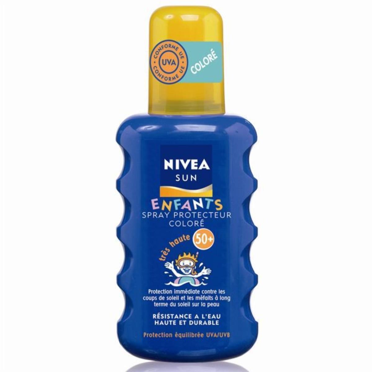 Spray Nivea Sun Protect Kids - Indice 50 - 20 cl - Multicolore - NIVEA