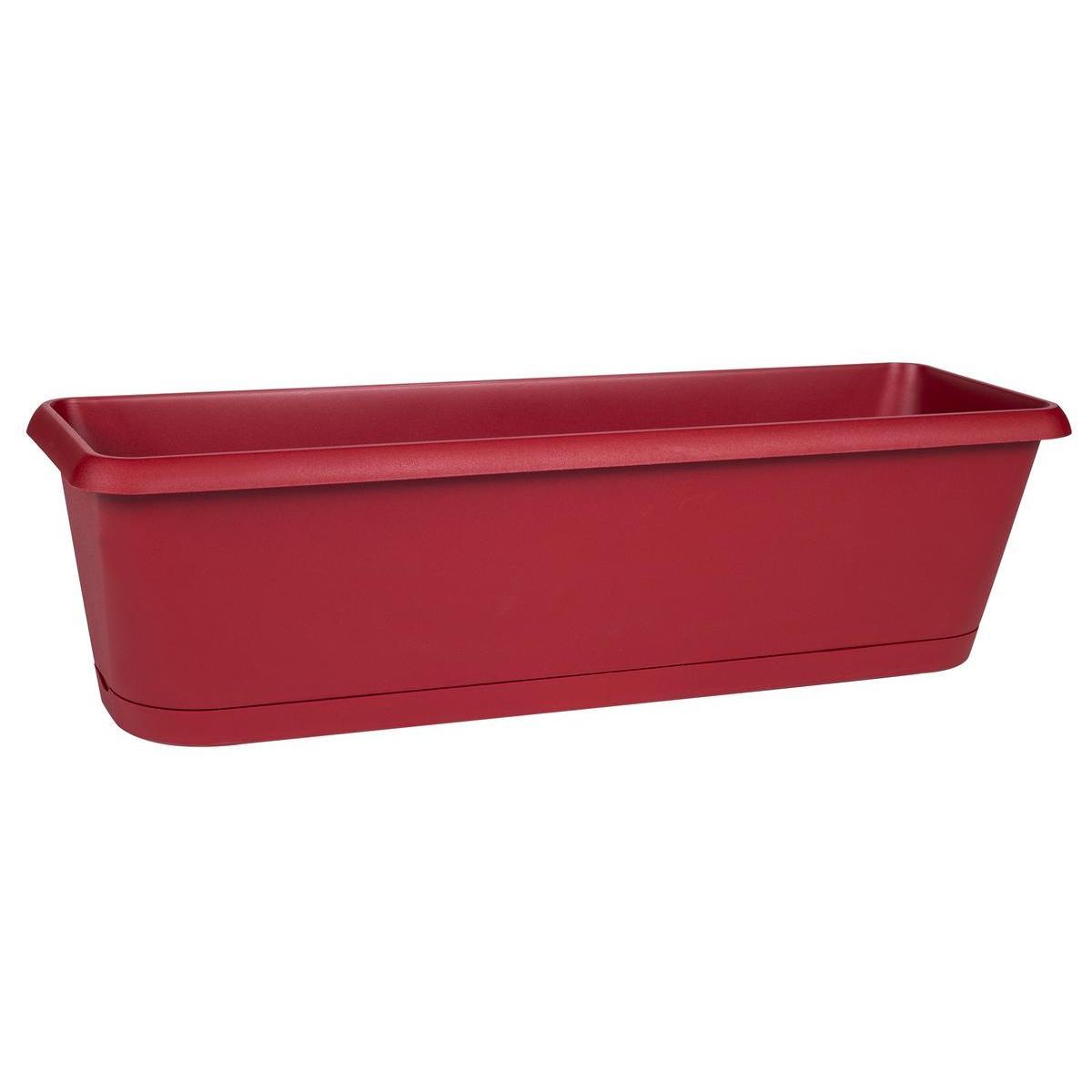 Jardinière Chorus - L 48.8 x H 16.1 x l 18.8 cm - Différents modèles - Rouge