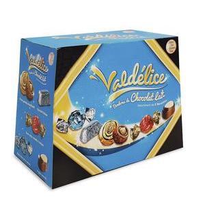 Ballotin assortiment 5 recettes de bonbons délicieuses au chocolat au lait - 150 g - VALDÉLICE