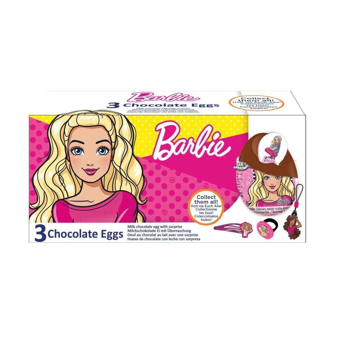 Œufs surprise en chocolat Barbie