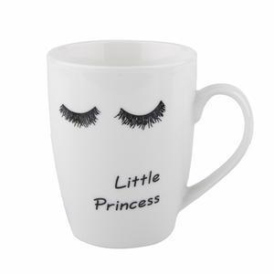 Mug décoré - 33 cl - Noir et blanc