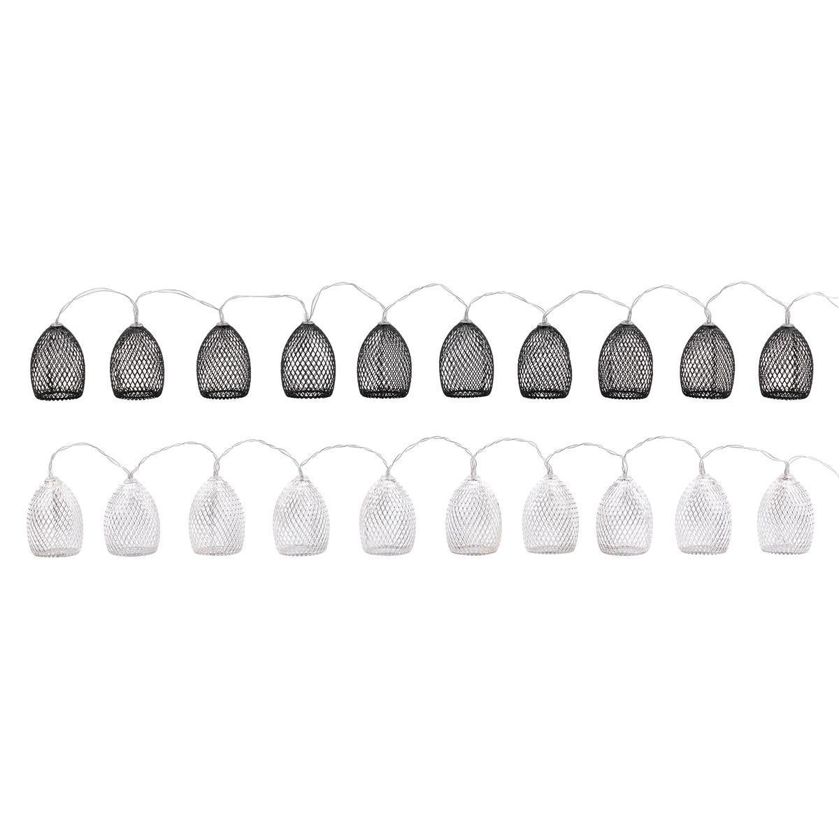 Guirlande LED 10 cloches - L 120 cm - Différents modèles