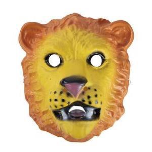 Masque lion - Taille enfant - L 22 x H 13 x l 20 cm - Multicolore - PTIT CLOWN