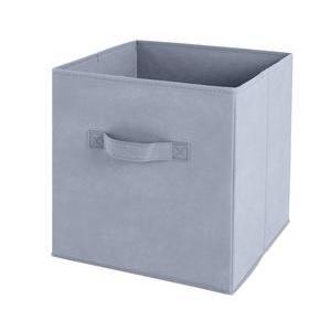 Cube de rangement - Gris anthracite