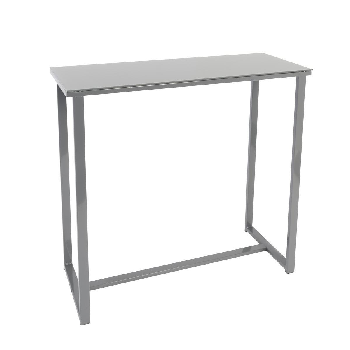 Console - 80 x 30 x H 75 cm - Gris