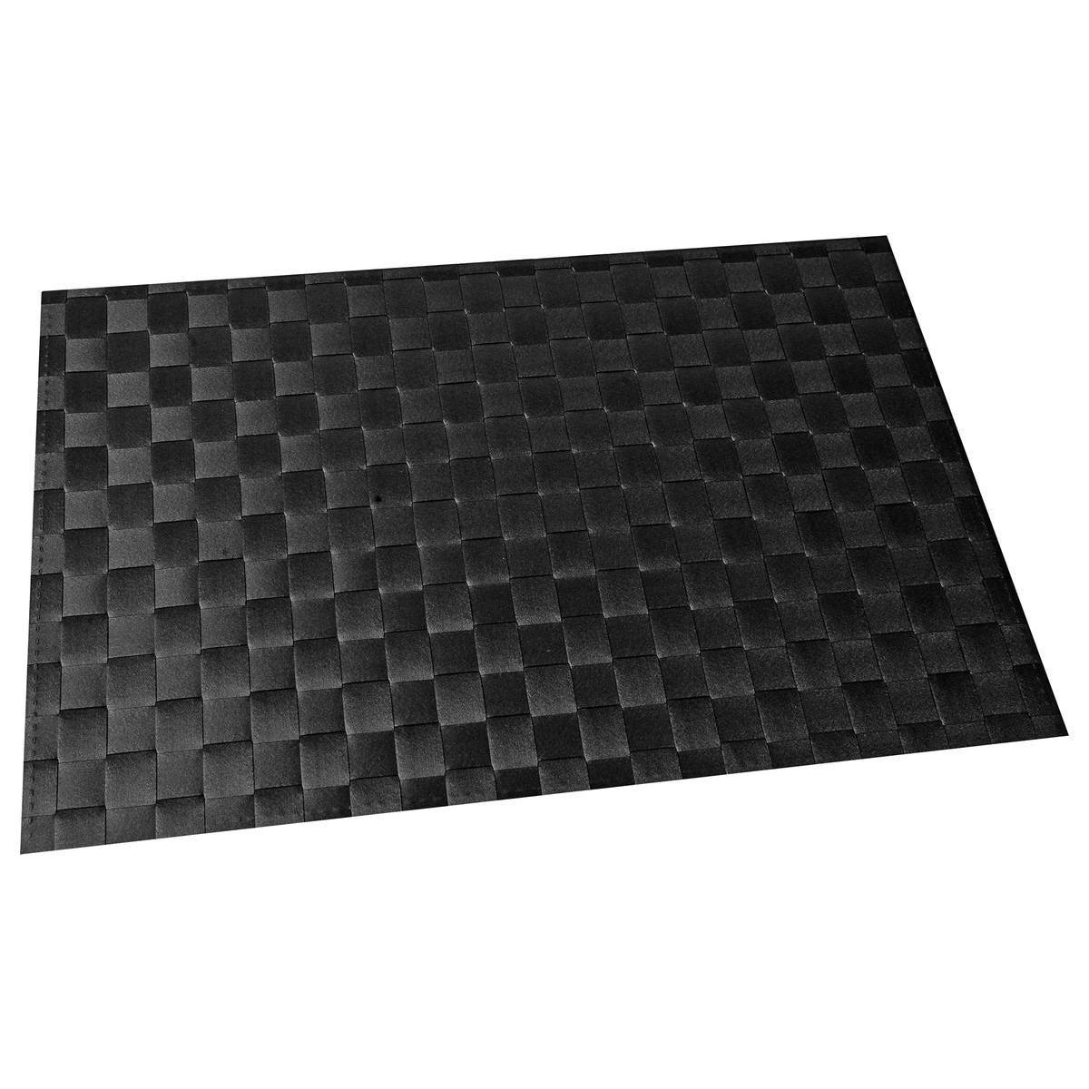 Set de table - 30 x L 45 cm - Noir