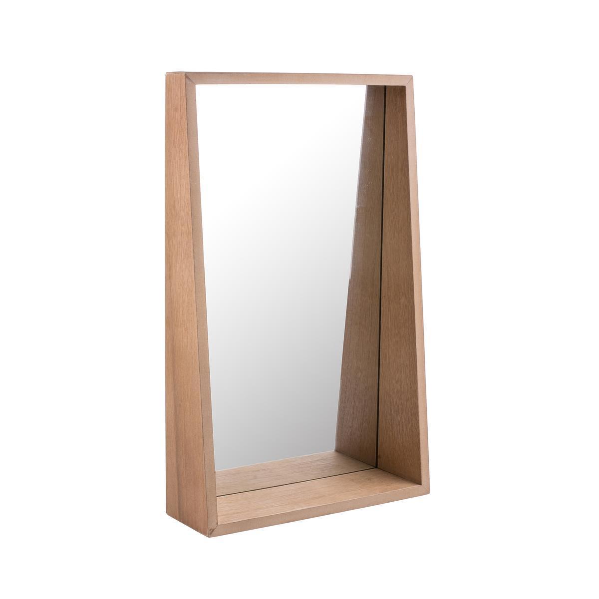 Miroir étagère - 30 x 9 x H 48 cm