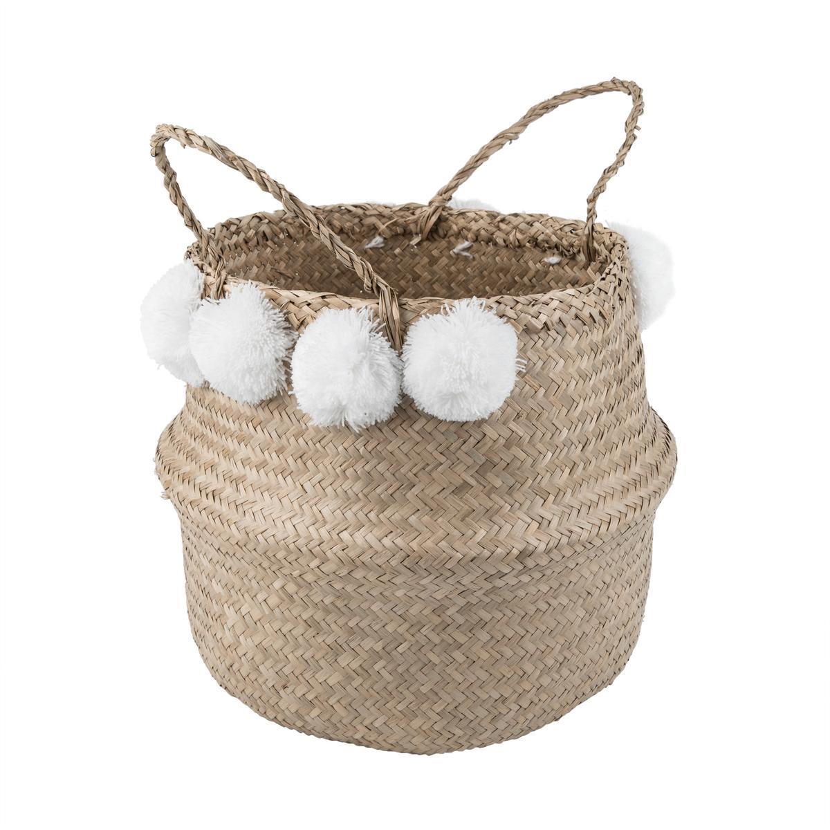 Panier boule moyen modèle avec pompons