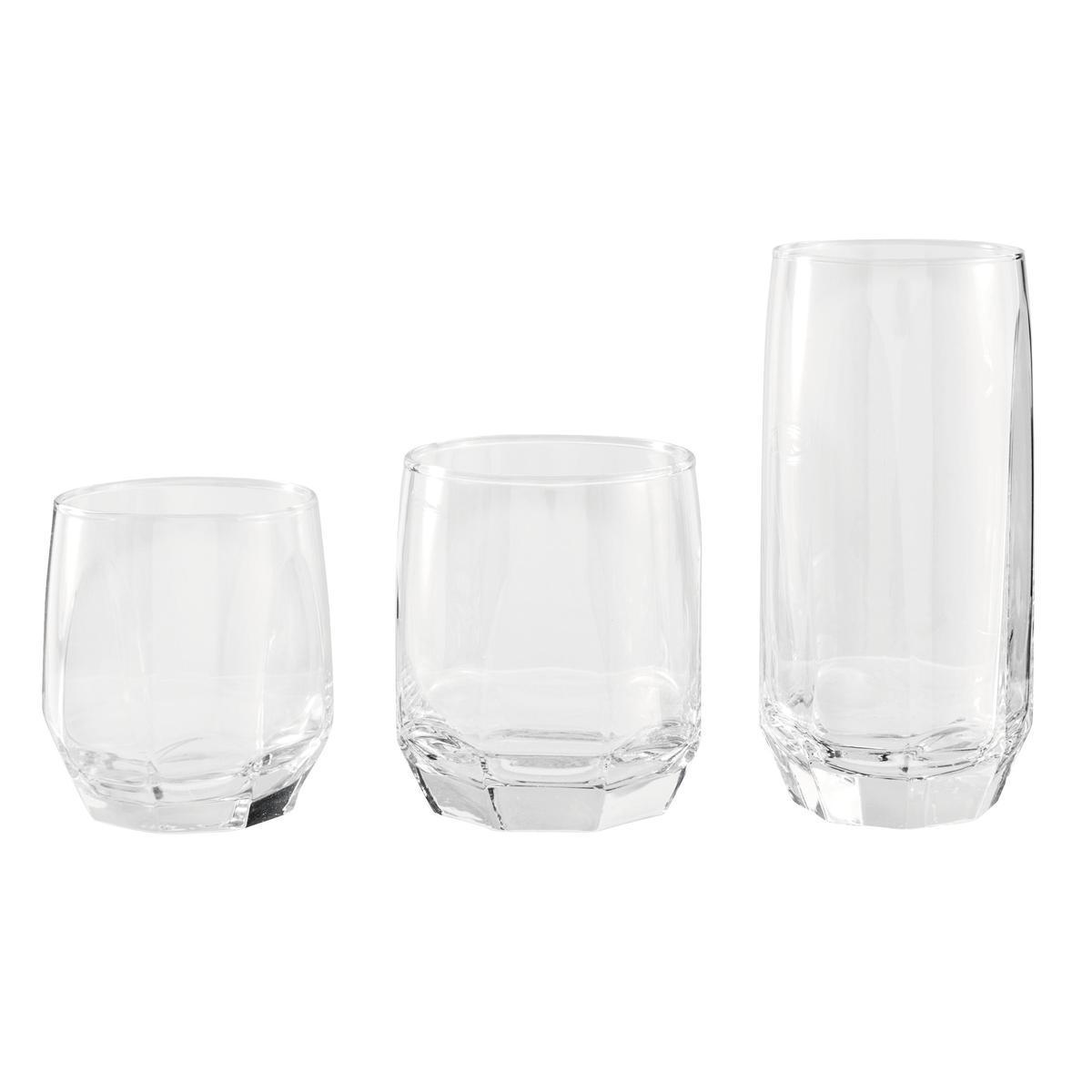 Service de 18 verres Diamond