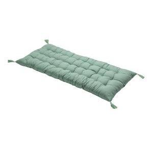 Futon avec pompons - 60 x 120 cm - Bleu