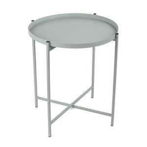 Table d'appoint - 40 x 40 x H 40 cm - Gris